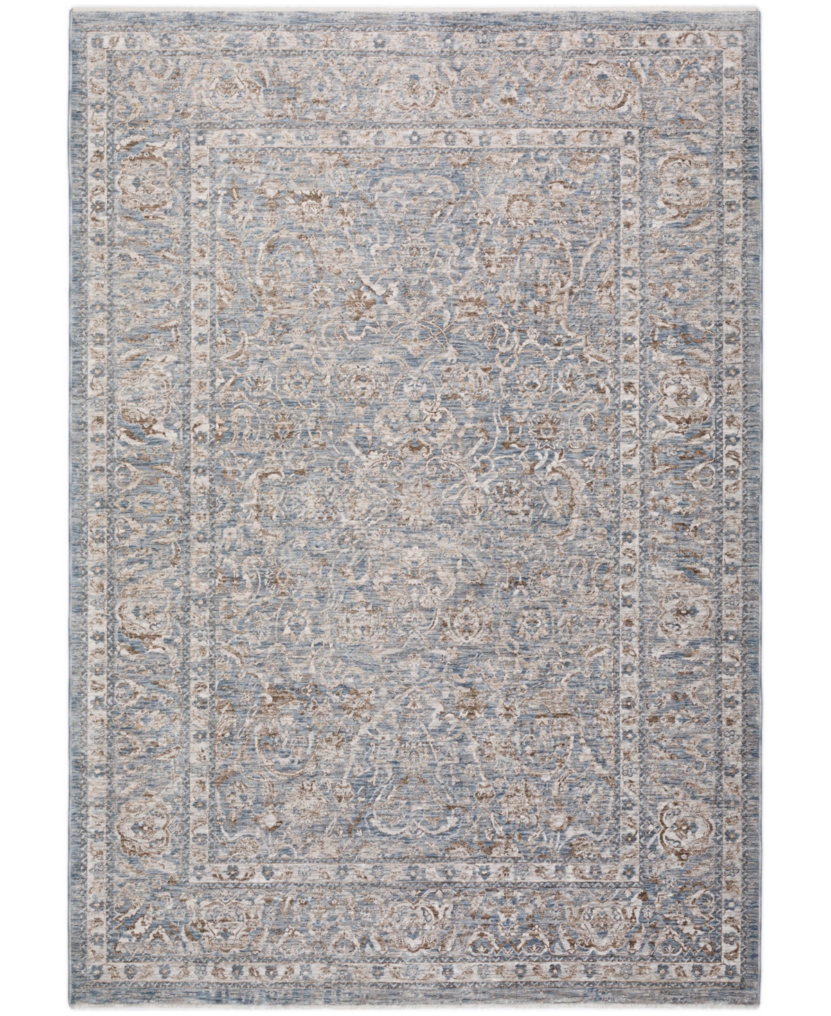 Shop Dalyn Vienna Vi8 9'x13'2 Area Rug In Denim