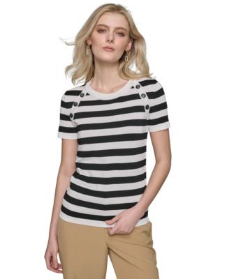 karl lagerfeld t shirt dress women Karl quote T-shirt dress | Egret | Women | KARL LAGERFELD