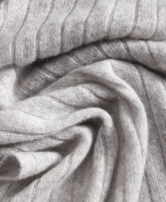 Ribbed 100% Cashmere Scarf, Created for Macy's