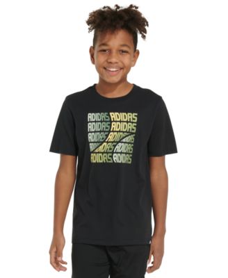 adidas - Big Boys Warp Wall Graphic T-Shirt