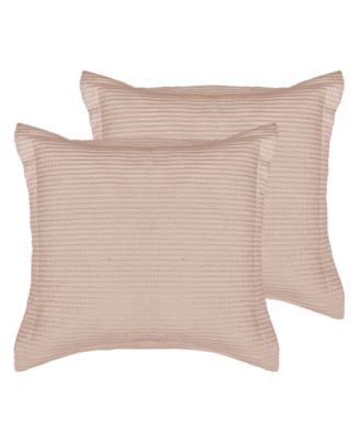 Cloud Waffle 2-Pc. Sham Set, European