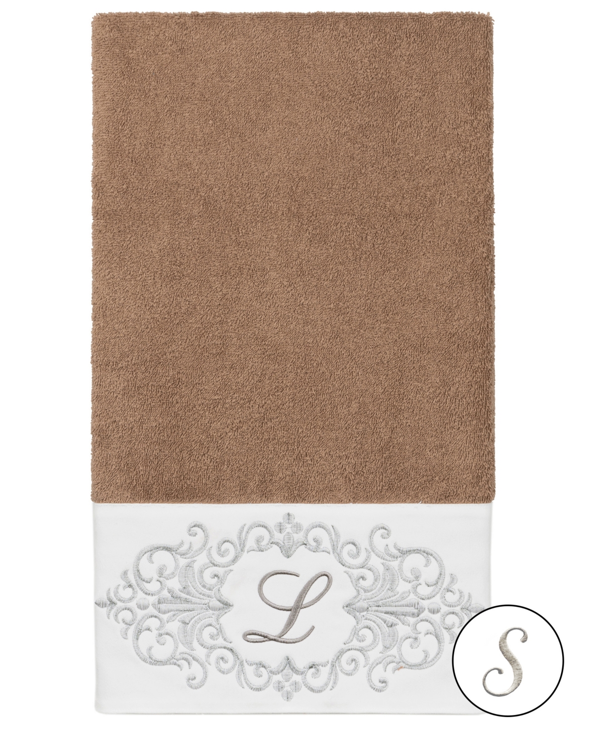 Linum Home 100% Turkish Cotton Monica 3-pc. Embellished Towel Set