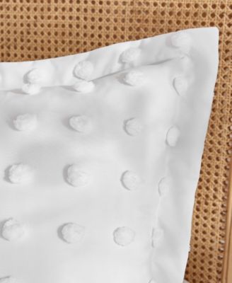 Pom Pom Textured 3-Pc. Comforter Set, King/California King