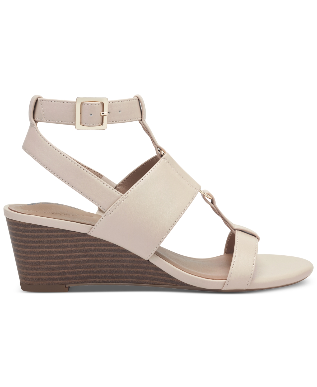 Giani Bernini Women's Christaa Memory Foam Strappy Wedge Sandals, Created for Macy's