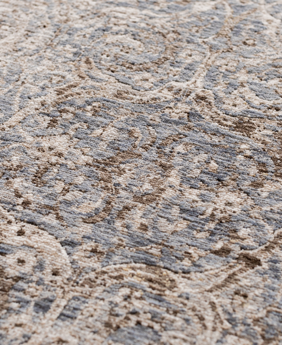 Dalyn Vienna Vi7 2'3x7'10 Runner Area Rug In Denim