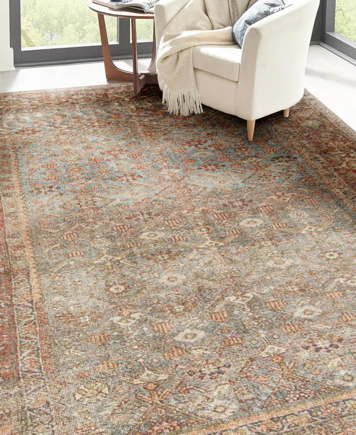 Dalyn Kars Ka1 3'x5' Area Rug In Mocha