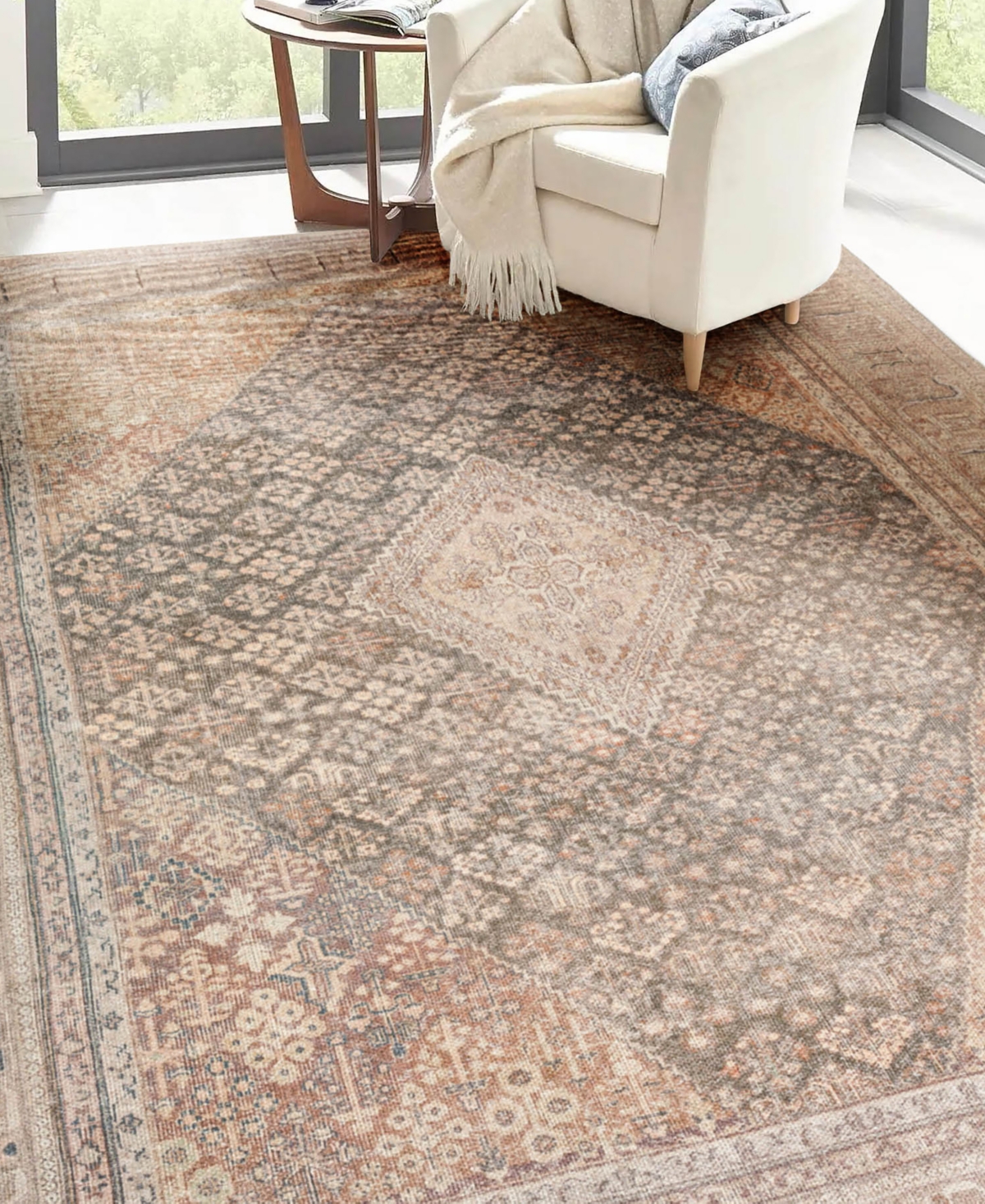 Dalyn Kars Ka11 3'x5' Area Rug In Tan