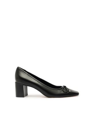 Women's Arissa Square Toe Mid Block Pumps