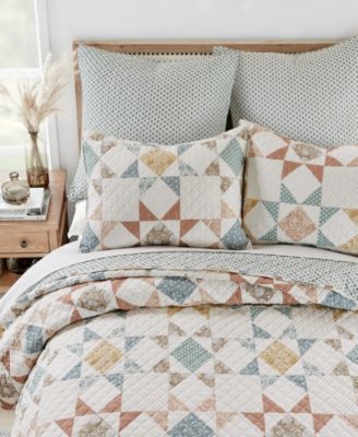 Lottie Reversible 3-Pc. Quilt Set, King/California King