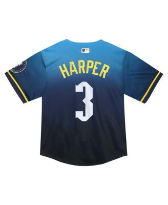 Infant Bryce Harper Blue Philadelphia Phillies 2024 City Connect Limited Player Jersey