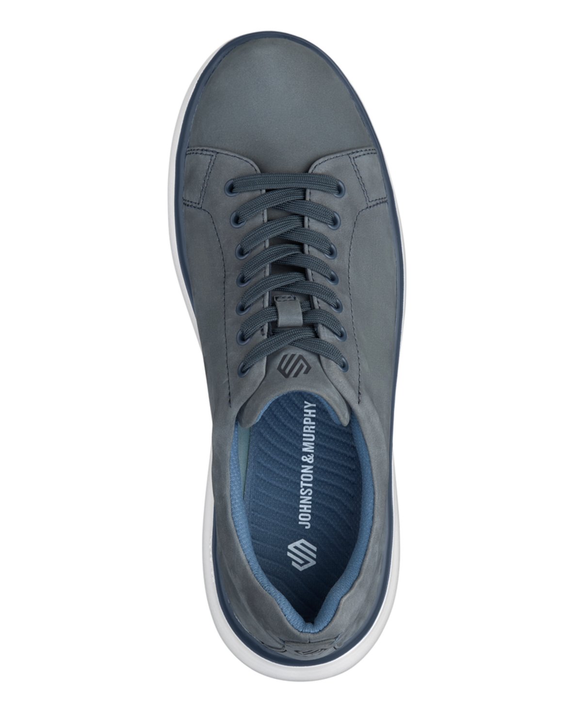Shop Johnston & Murphy Men's Oasis Lace-to-toe Sneakers In Navy