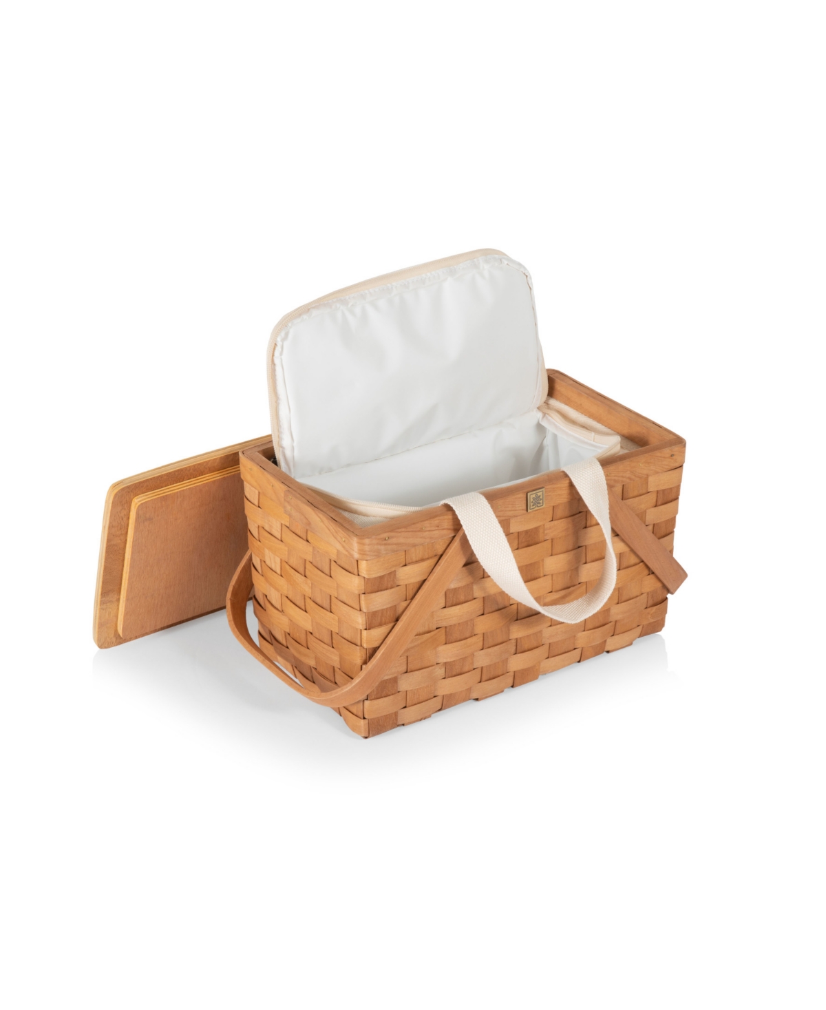 Picnic Time Disney Bambi Poppy Picnic Lunch Basket In Beige