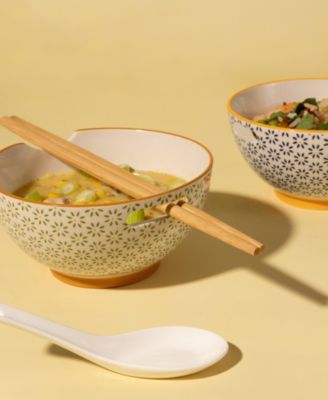 World Foods Set of 2 Rice Soup Bowls
