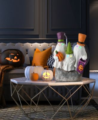 15" Trick Or Treating Ghosts Decoration, LED Lights, Halloween Collection