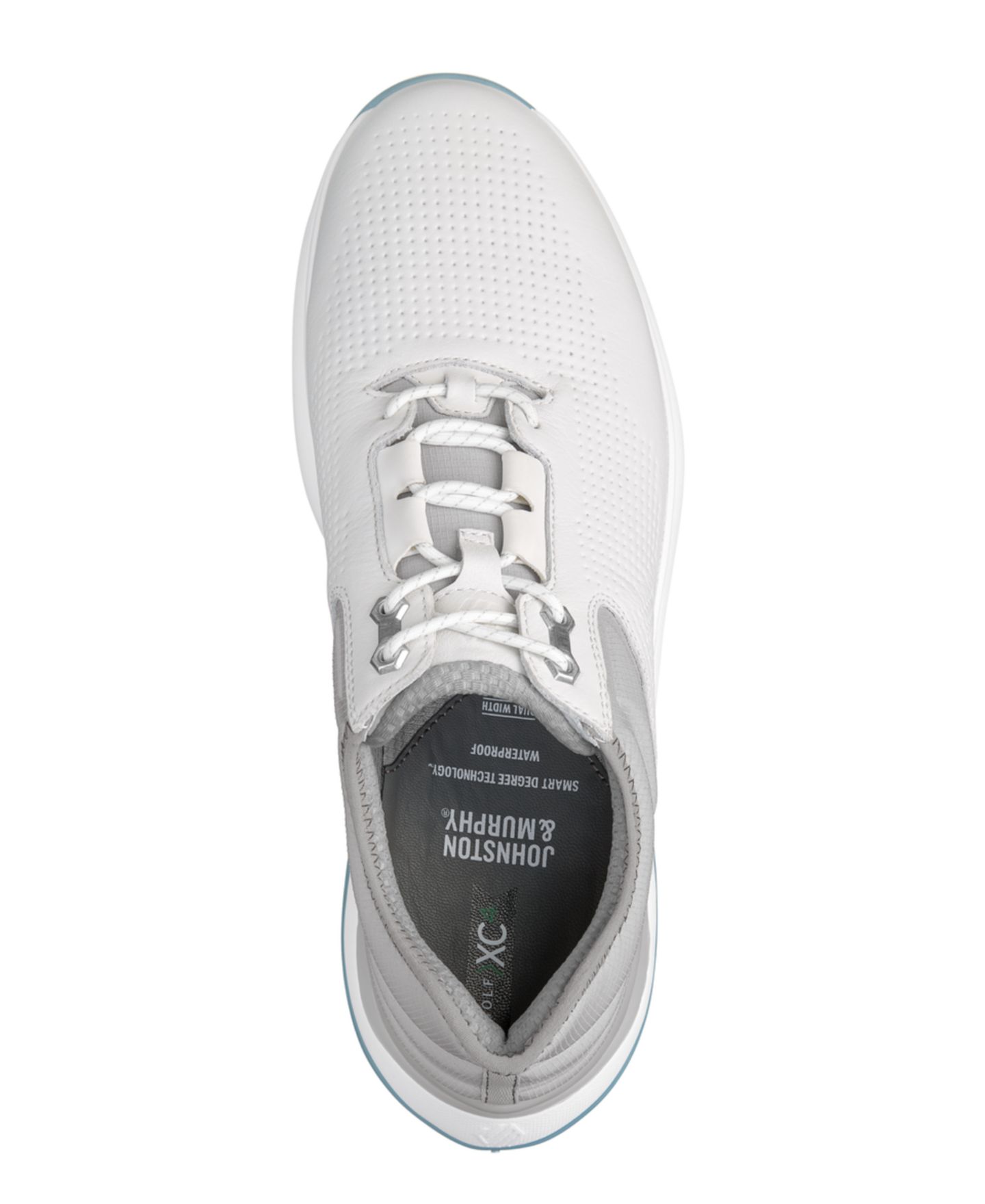 Мужские кроссовки Johnston & Murphy HTS1-Luxe Lace Up, цвет: Белый — фото 2