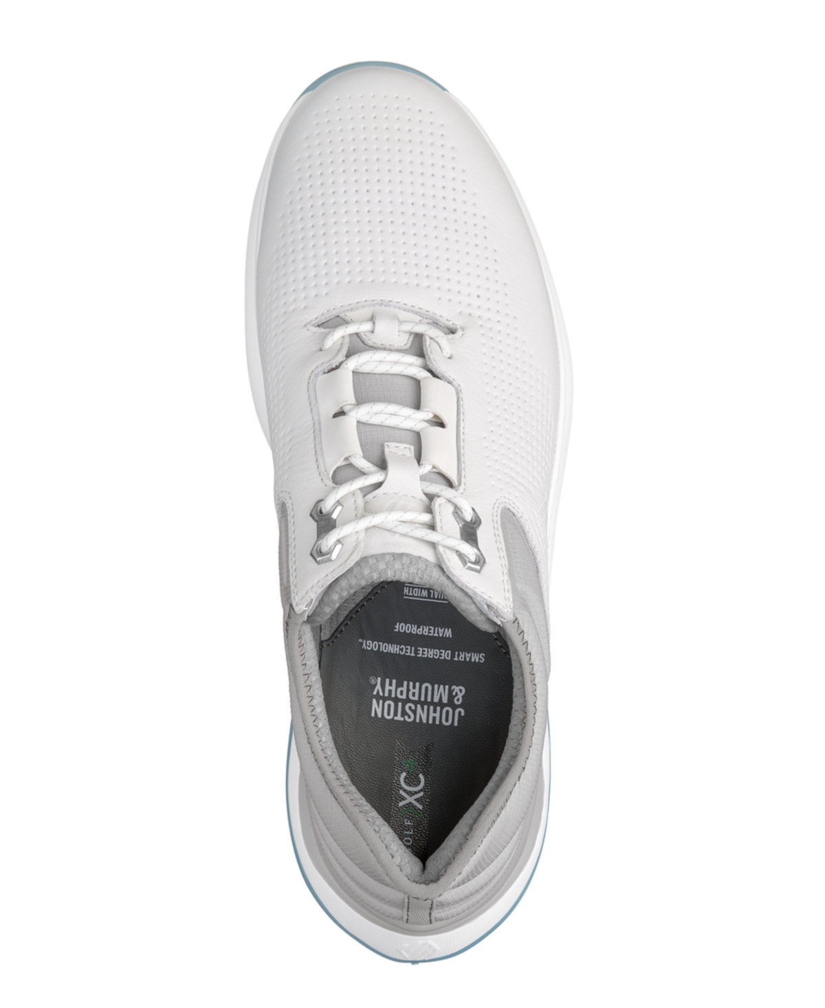 Shop Johnston & Murphy Men's Hts1-luxe Lace Up Sneakers In White