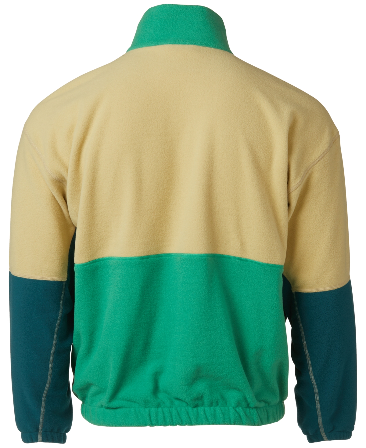 Marmot Men's Retro Rockin Colorblocked 1/2-Zip Sweatshirt -clover/dark Jungle