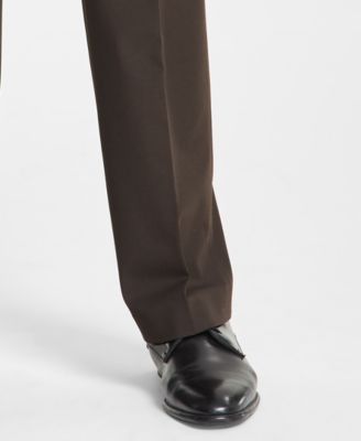 Men's Classic-Fit Solid Suit Separate Pants