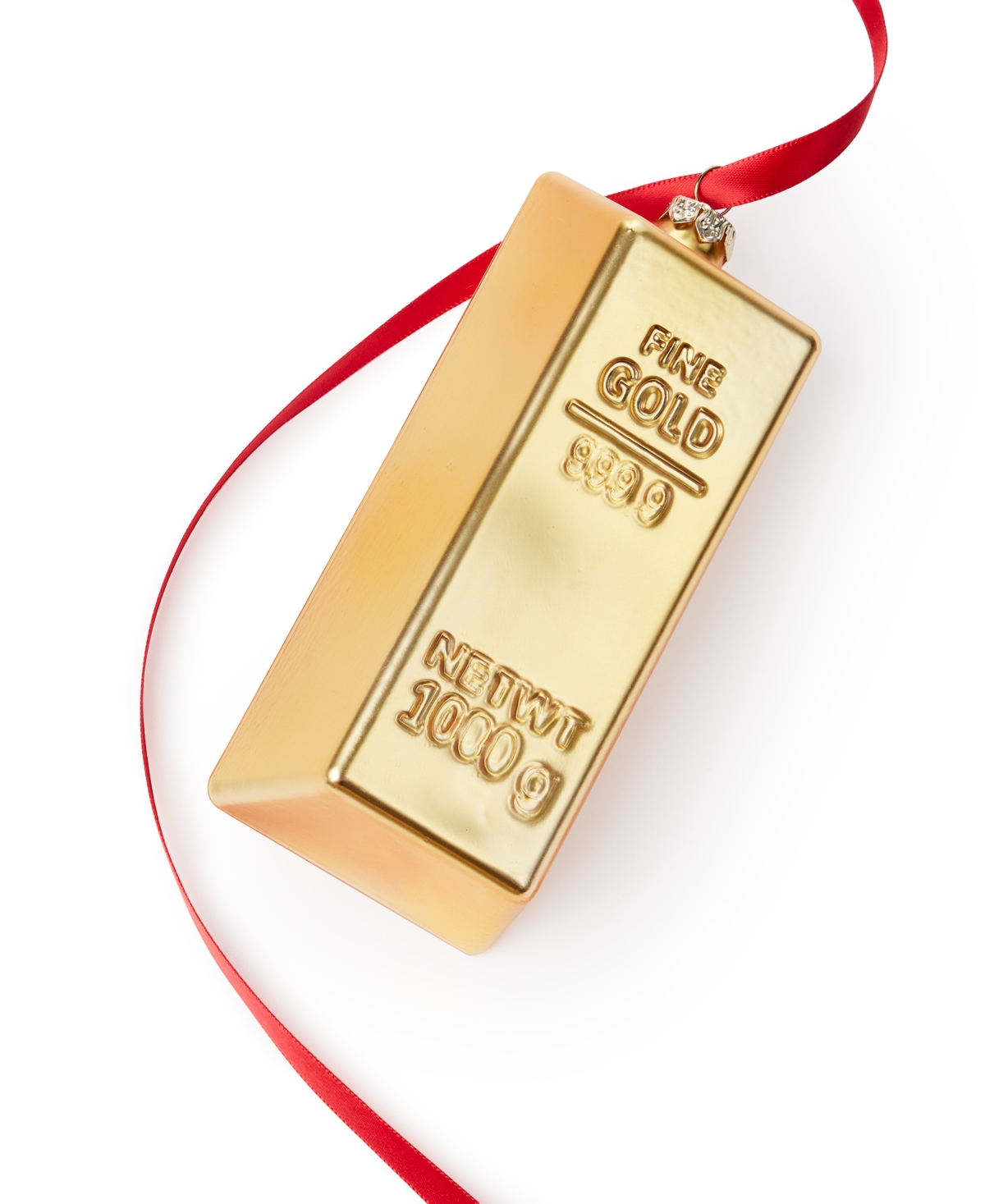 Macy's Holiday Lane All About You Gold Bar Ornament, Exclusively At  In No Color