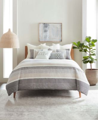 Santander Textured 3-Pc. Duvet Cover Set, King/California King