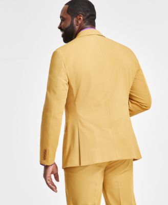 Men's Classic-Fit Solid Suit Separate Jacket