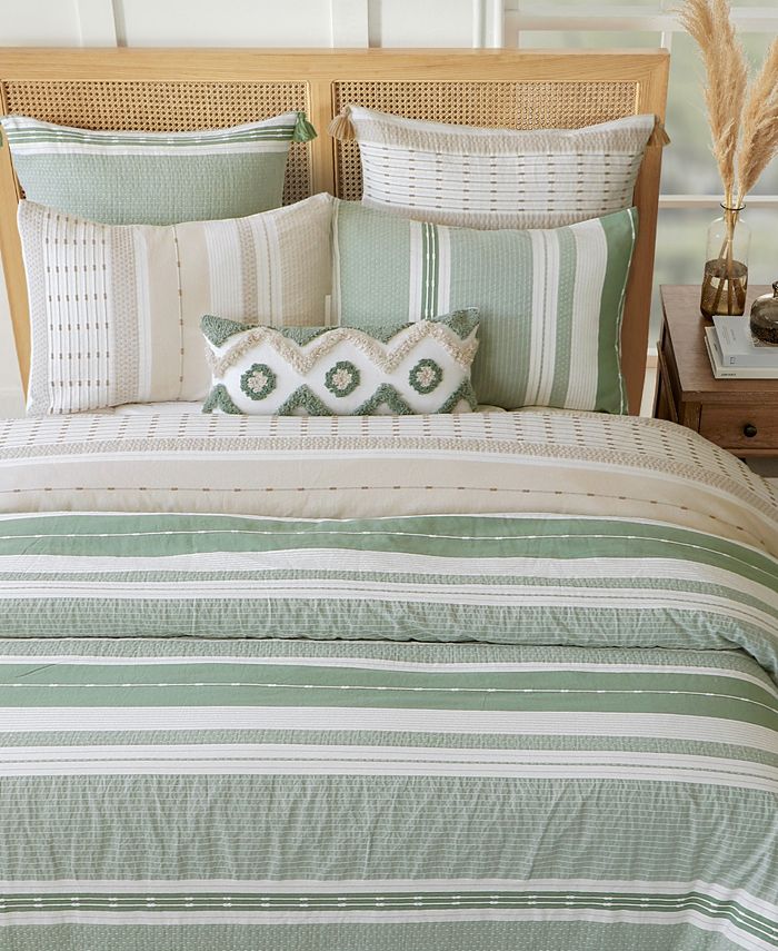 Levtex Pickford Dotted Stripe 2Pc. Duvet Cover Set, Twin/Twin XL Macy's