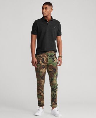 Men's Classic-Fit Mesh Polo Shirt