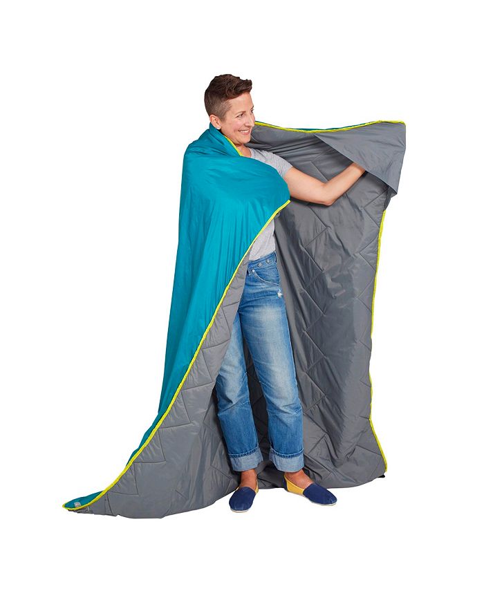 ECR4Kids Lightspeed Outdoors Sundown Camp Quilt, Teal Macy's
