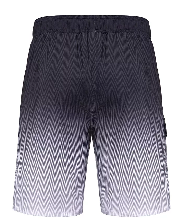Men's 9" NO Liner Board Shorts Elastic Waist Quick Dry Swim Trunks - thumbnail 7