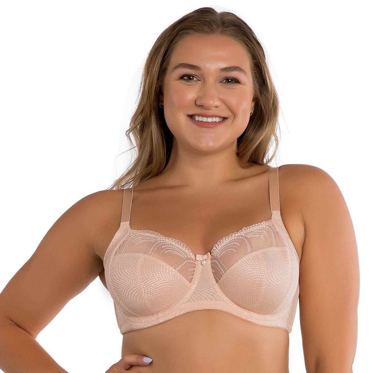 Women's Pearl Unlined Bra - Cameo rose