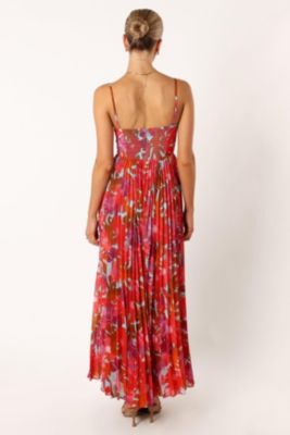 Achanti Pleated Maxi Women's Dress