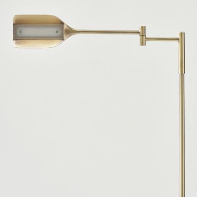 Leaf  Modern Pharmacy Reading LED Floor Lamp with Adjustable Neck (53")