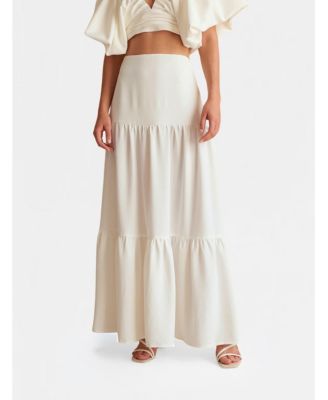 Pleated maxi skirt macy's hotsell