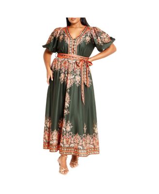 CITY CHIC Plus Size Higher Love Maxi Dress - Macy's