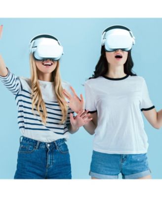 Meta Quest 2 Head Strap w/ 6000mAh Battery- 4Hr extra- Comfort /Adjust