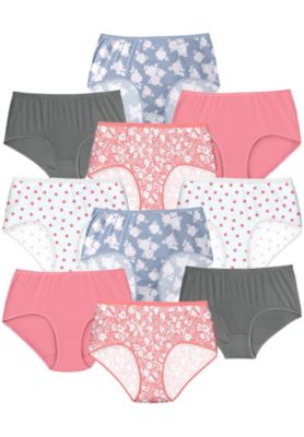 Women's Full Coverage Cotton Brief 10-Pack