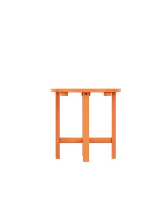 3 Piece Outdoor Porch Rocking Chairs with Round Side Table Set