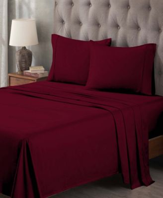 Solid Deep Pocket 400-TC Egyptian Cotton 3 Piece Sheet Set, Twin XL