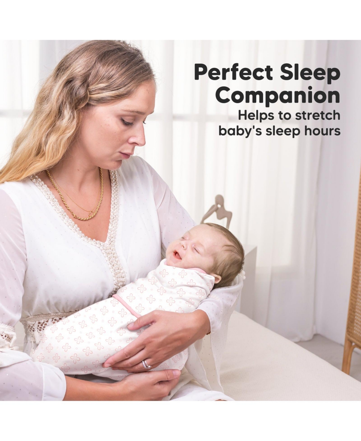 KeaBabies 3pk Soothe Zippy Baby Swaddles 0-3 Months, Newborn Sleep Sacks, Zipper Swaddle, Wearable Swaddle Blanket
