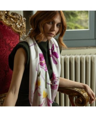 Susanna - Hand Rolled Silk Foulard for Women