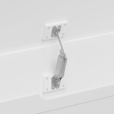 Streamdale Kids Wooden Toy Box Storage With Safety Hinged Lid For Ages 3