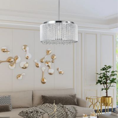 Crystal Chandelier Round Luxury Lamp