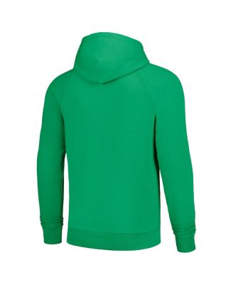 Men's & Women's Green New York Jets Helmet Tri-Blend Pullover Hoodie