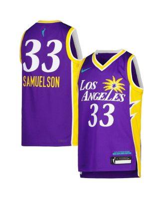 Nike Youth Katie Lou Samuelson Purple Los Angeles Sparks 2021