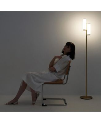 Gemini Dimmable LED Modern Tree Floor Lamp (64")