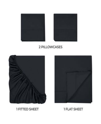  300-TC Cooling Modal Solid Deep Pocket 4-Piece Sheet Set, Queen