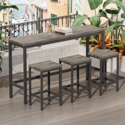 Streamdale Modern Dining Table Set with Assembly