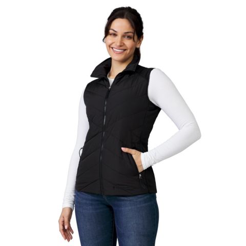 Женские жилеты Free Country Quilted Hybrid Vest