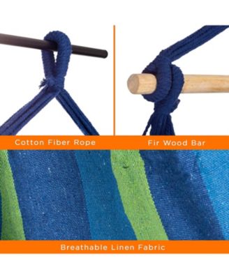 Hanging Rope Hammock Chair Swing Seat