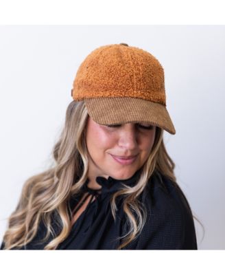Corduroy Hat - Brown